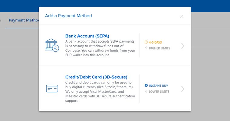 can i buy crypto with credit card on coinbase