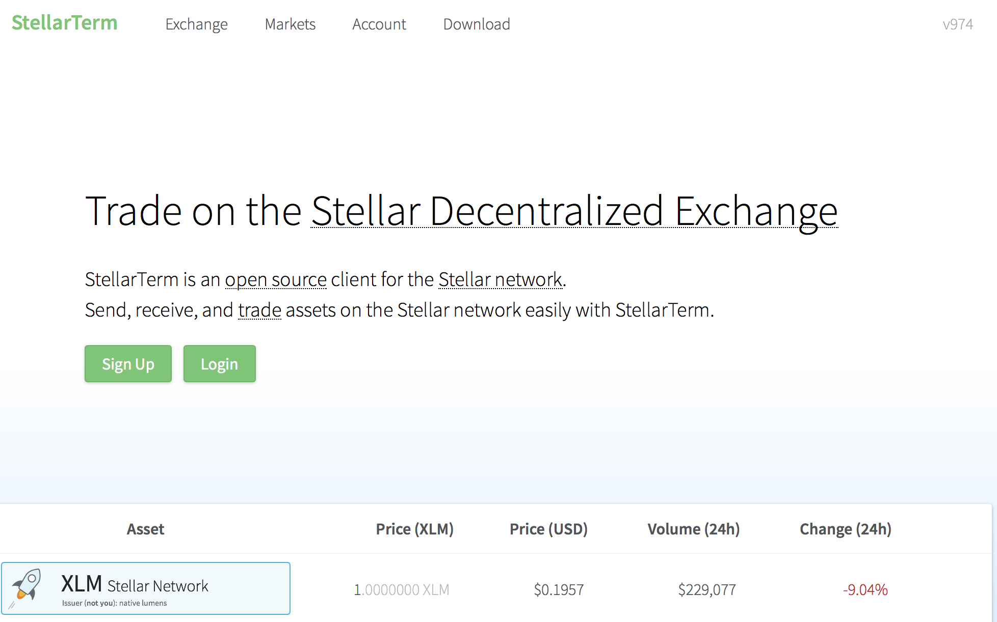   stellarterm wallet 