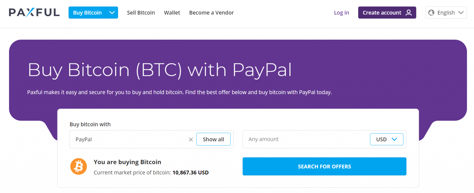 how to buy bitcoin with paypal in usa