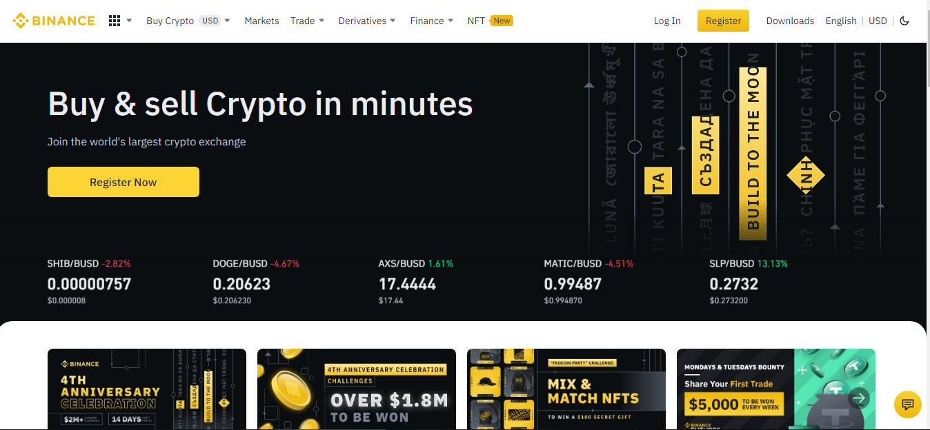 best coins on binance us